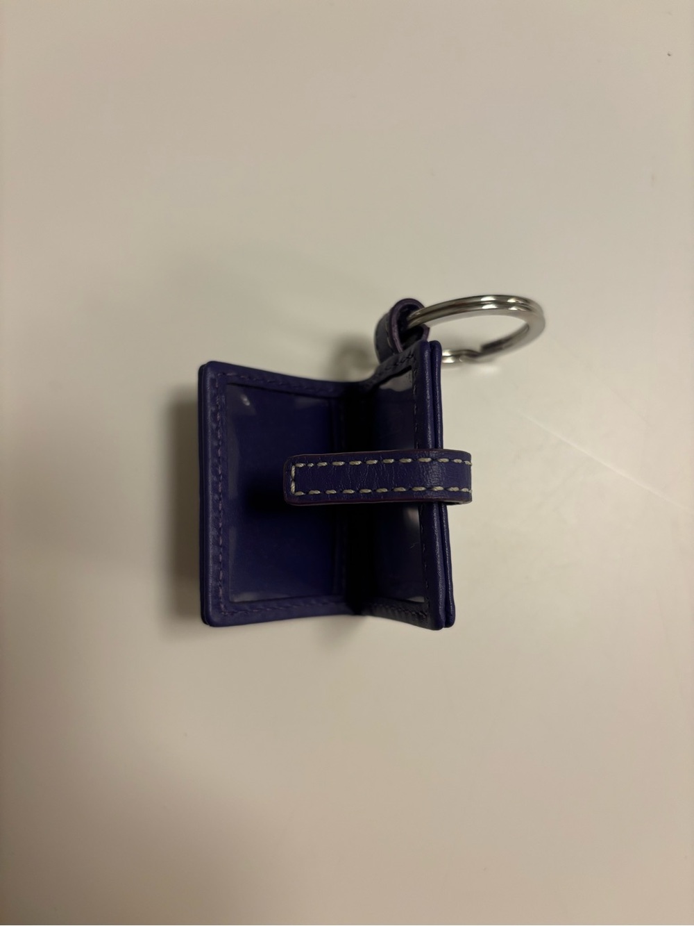Coach Purple Signature Photo Book Keychain - Picture 5 of 5